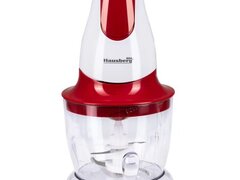 Tocator Hausberg HB-4503RS, 300 W, 350 ml, toaca, taie, macina, amesteca, Rosu